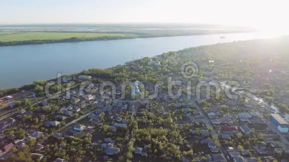 维尔科沃市敖德萨地区乌克兰夏季空中观景视频的预览图