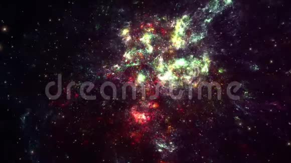 太空星云多色视频的预览图