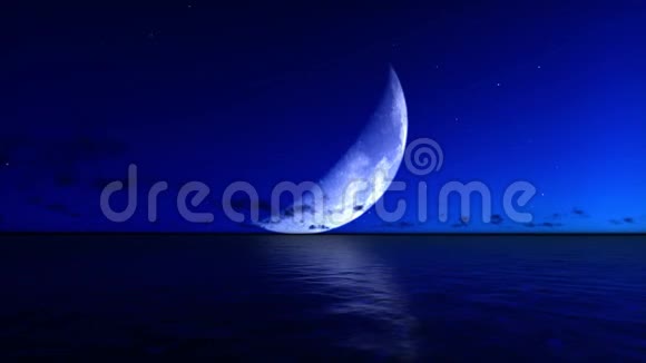 夜海有新月视频的预览图