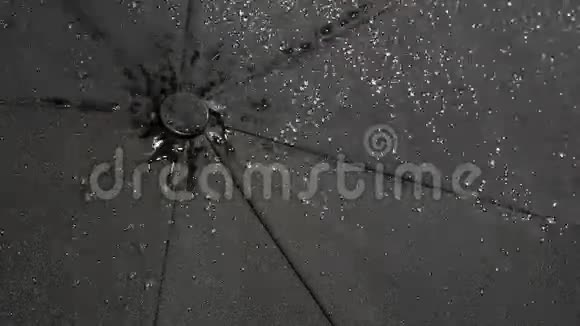 雨中的黑伞视频的预览图