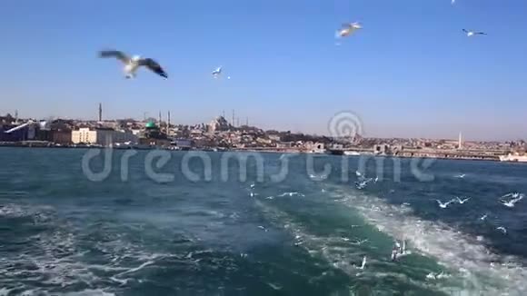 埃米诺努港伊斯坦布尔土耳其视频的预览图