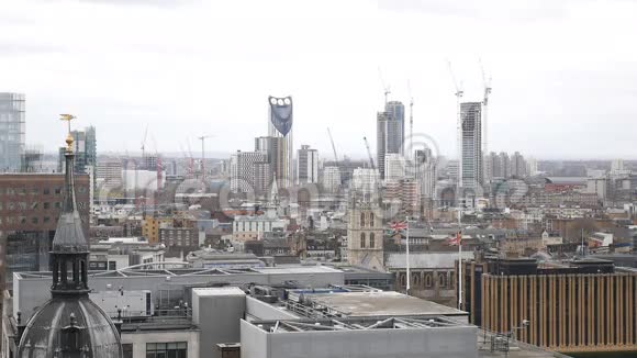 伦敦市中心的景色视频的预览图