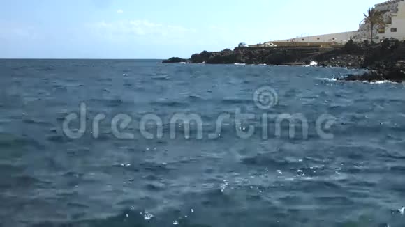 洛基海岸地中海建筑视频的预览图