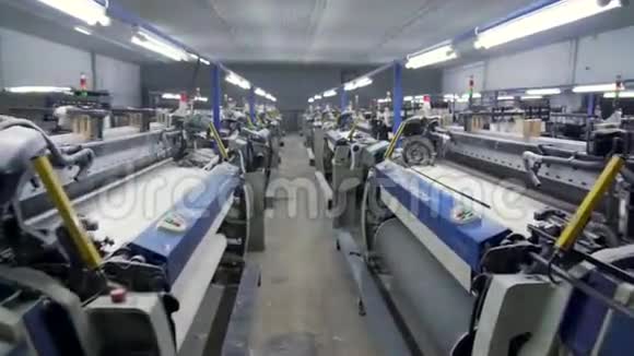 自动化机械纺织厂内部业技术理念视频的预览图