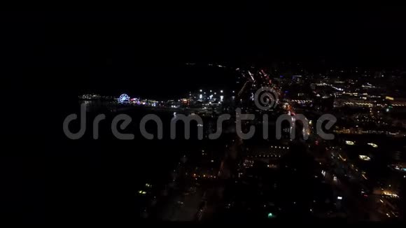 从高处俯瞰洛杉矶美景视频的预览图