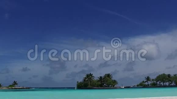 马尔代夫群岛风景秀丽视频的预览图