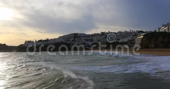 葡萄牙阿尔布菲里海滩4K超高清景观视频的预览图