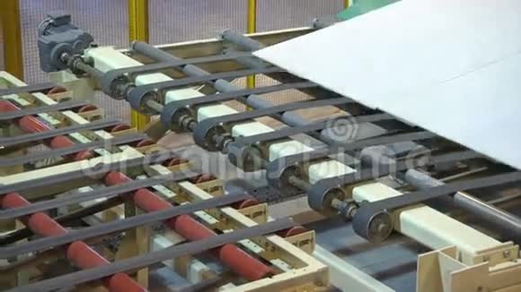 工厂设备石膏石膏板的制造视频的预览图