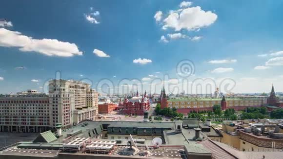 全景到曼涅日广场莫斯科酒店视频的预览图