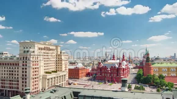 全景到曼涅日广场莫斯科酒店视频的预览图