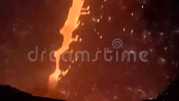 铁水喷射火花2视频的预览图