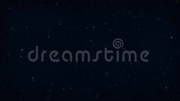 夜空闪烁着星星视频的预览图