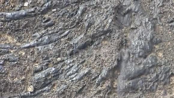 北冰洋海岸岩石总平面图视频的预览图