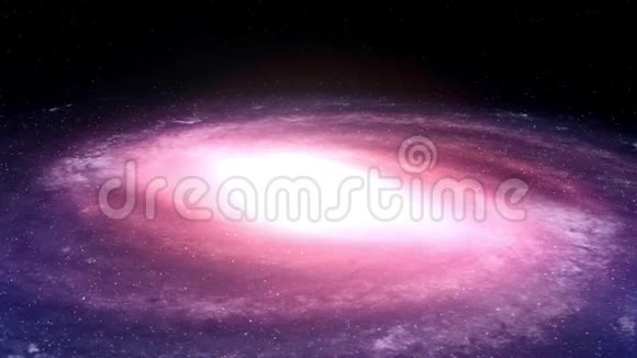 银河系中心有明亮的光线视频的预览图