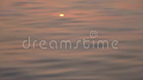 印度洋上空日落马尔代夫视频视频的预览图