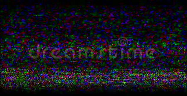测试电视测试信号VHS错误录像视频的预览图