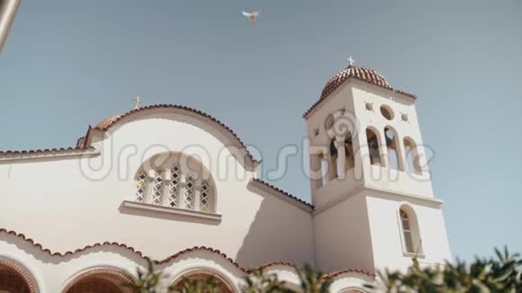 克里特岛的希腊东正教教堂视频的预览图