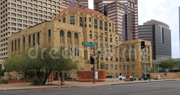 亚利桑那州凤凰城旧市政厅4K超高清景观视频的预览图