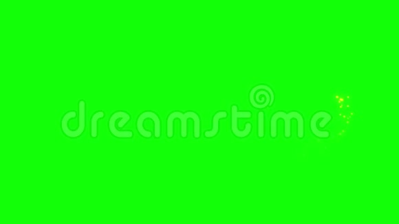 杰克奥灯笼运动图形绿色屏幕背景视频的预览图