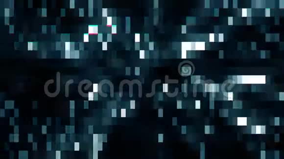 液晶屏幕像素电脑屏幕宏镜头像素纹理摘要蓝色背景关闭带有彩色阴影的LED显示器视频的预览图