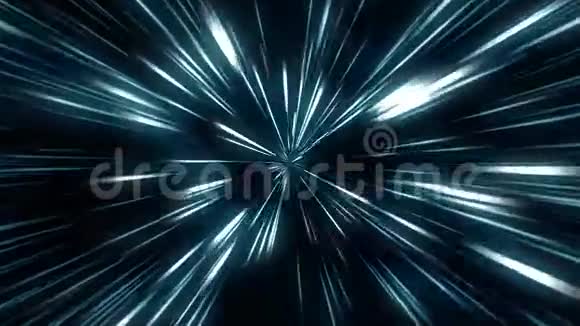 循环动画蓝光隧道抽象流视频的预览图