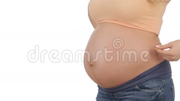 测量怀孕的腹部视频的预览图