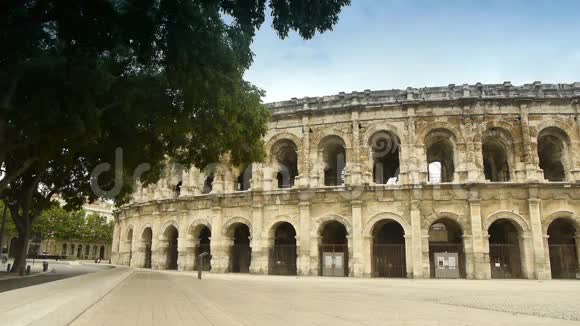 罗马竞技场尼姆斯法国视频的预览图