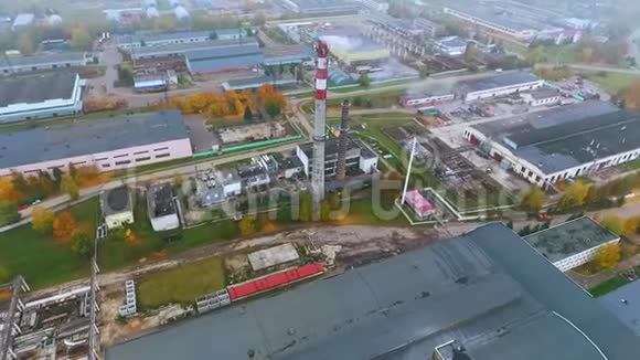 航景锅炉管道在境内一个工业工厂工业厂房视频的预览图