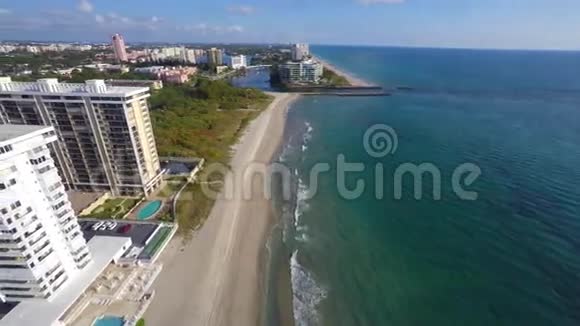 博卡拉顿佛罗里达州的海滩视频的预览图