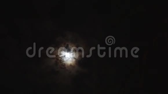 夜空中的明月视频的预览图
