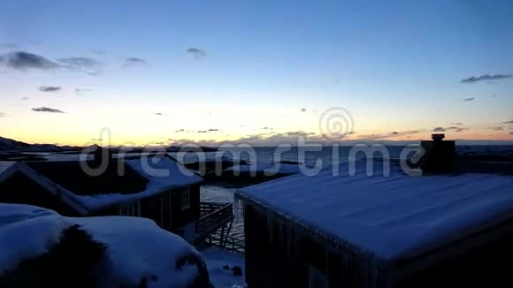 日出在A时间流逝挪威视频的预览图
