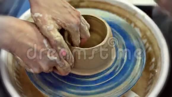 教育陶器做碗第7部分视频的预览图