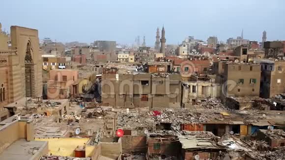 旧开罗的屋顶视频的预览图