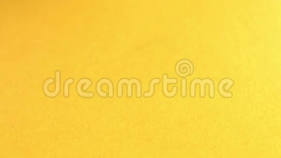 黄色背景下的南瓜种子慢动作特写镜头水平平底锅2射击视频的预览图
