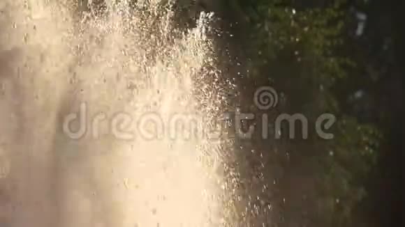 喷泉喷水室外视频的预览图