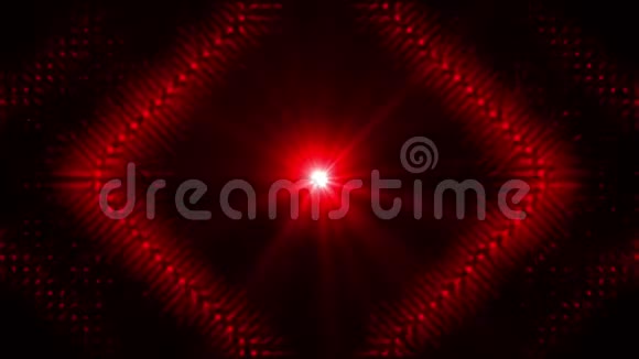 红色迪斯科灯光背景视频的预览图