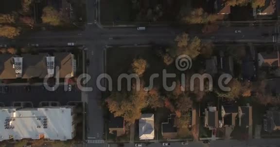 秋季鸟瞰雷利NC视频的预览图