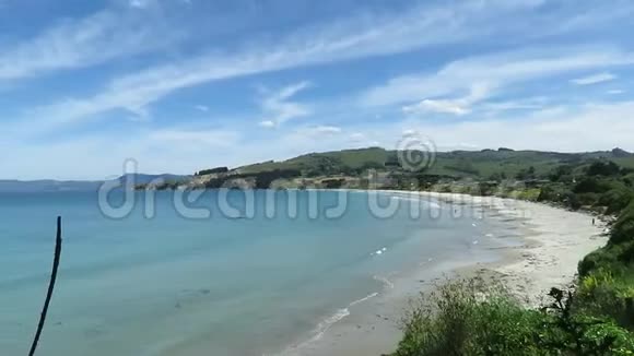 新西兰杜内丁的景观视频的预览图