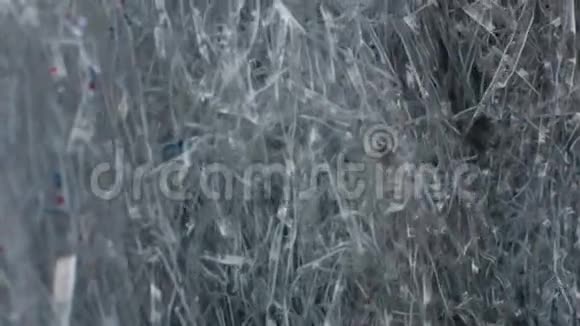 塑料薄带切片工厂回收视频的预览图