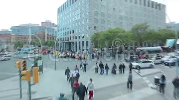 巴塞罗那的交通视频的预览图