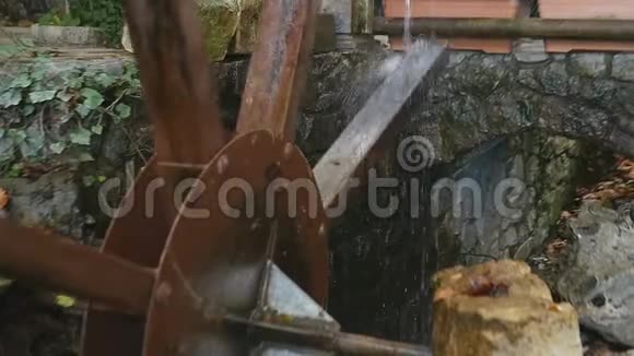 希腊克里特岛上的水磨视频的预览图