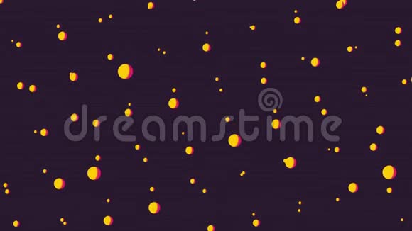 抽象全高清循环动画图案对旋转球紫罗兰背视频的预览图