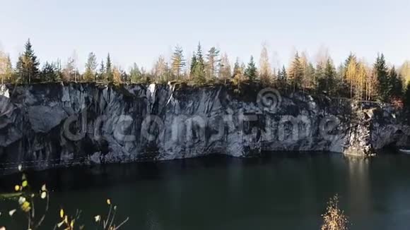卡雷利亚的大理石峡谷视频的预览图