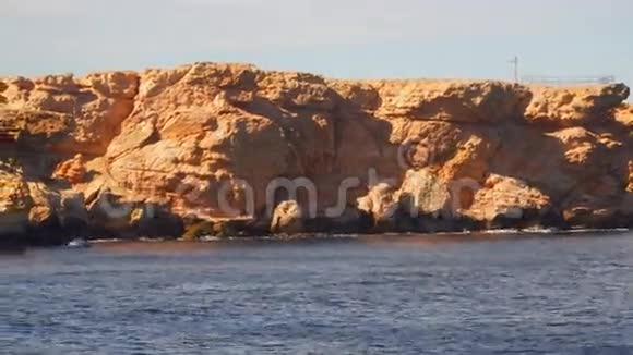 岩石海岸西奈埃及视频的预览图