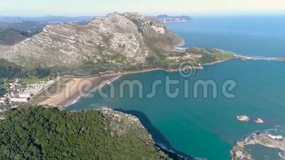 西班牙海湾巴斯克美丽航空4K视频的预览图