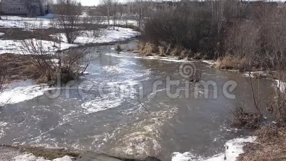 春天的河流视频的预览图