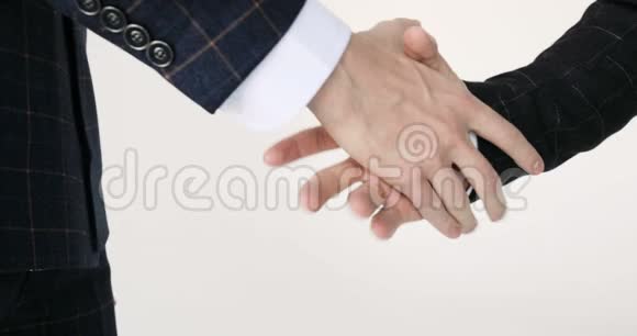 商务握手商务握手商务握手特写视频的预览图