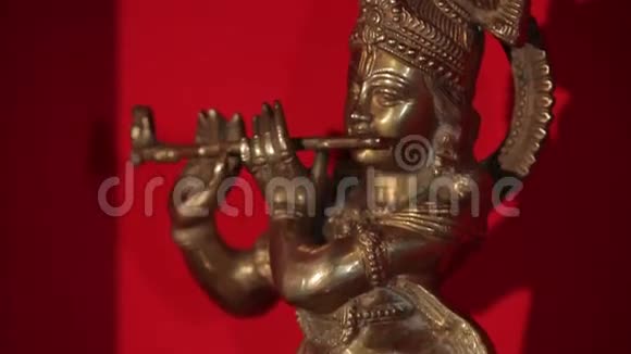 美丽的印度小雕像视频的预览图
