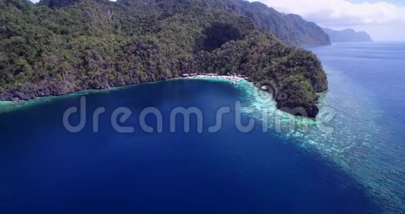 菲律宾布桑加岛Coron的Atwayan海滩视频的预览图