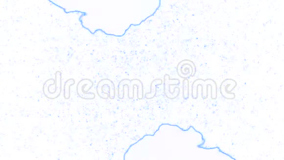 白色的蓝色抽象背景视频的预览图